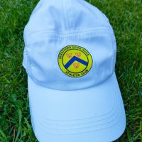 Lightweight cap with logo – White